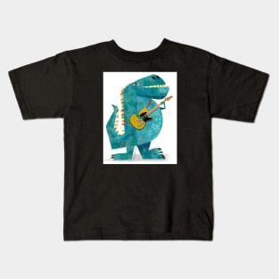 Telesaurus White Kids T-Shirt